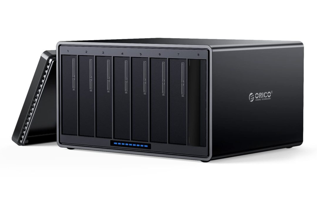 ORICO 8 Bay Hard Drive Enclosure: Data Backup and Expansion
